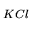 $ _{KCl}$